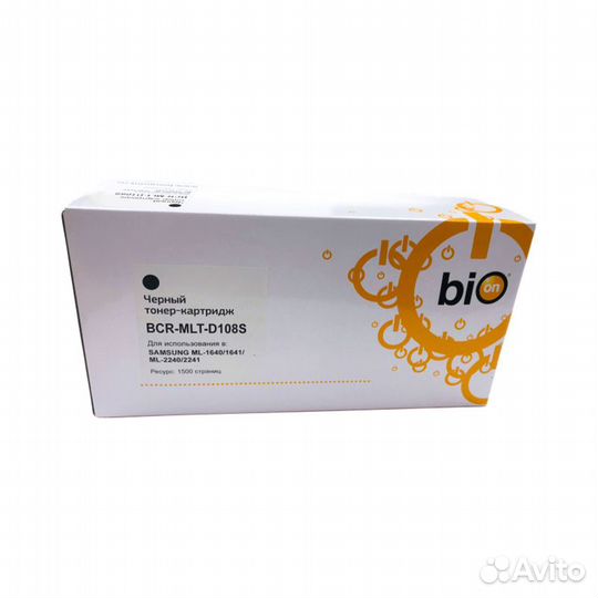 Картридж Bion MLT-D108S Samsung ML-1640/ 1641/ 224