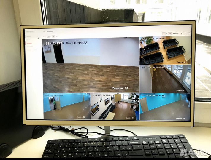 Установка видеонаблюдения