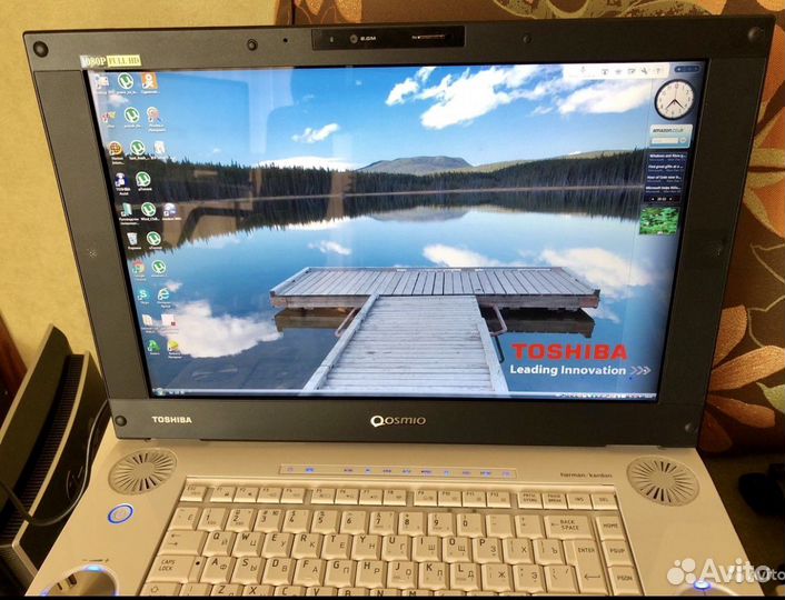 Toshiba Qosmio G40-12A. Ноутбук c tv-тюнером