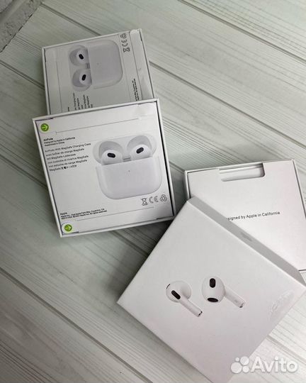 Airpods 3, качественная реплика чехол в подарок
