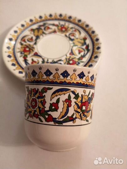 Чашка с блюдцем, кофейная пара