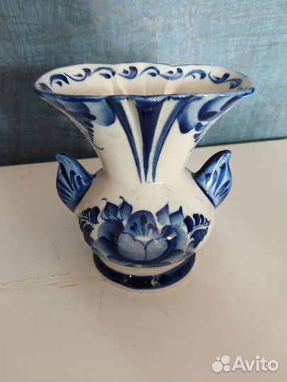 Салфетница гжель