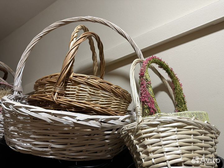 Плетеные подарочные корзины