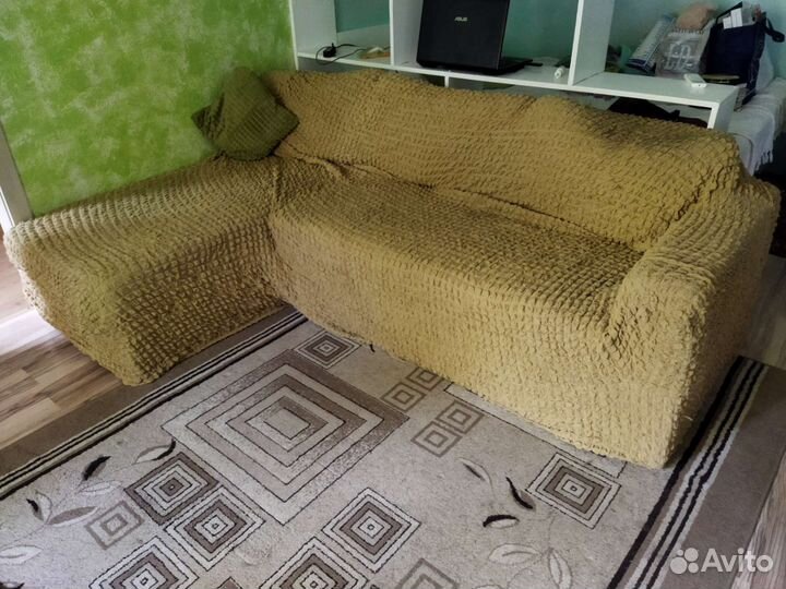 Чехол на угловой диван