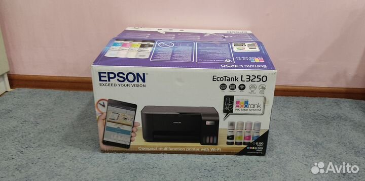 Epson L3250 цветной мфу с WiFi