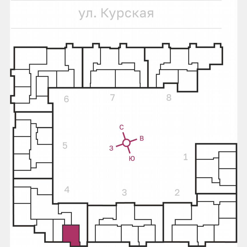 1-к. квартира, 42,6 м², 4/10 эт.