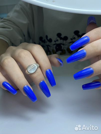 Маникюр, наращивание, укрепление гелем