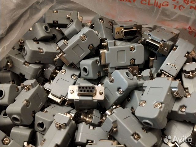 Разъем DB9 RS232 F