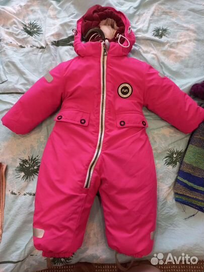 Зимний комбинезон для девочки