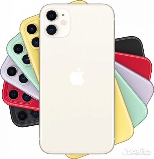 iPhone 11 64Gb, SIM + eSIM (Белый)