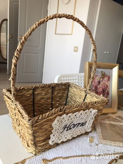 Корзина декоративная