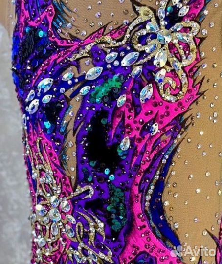 Купальник для художественной гимнастики 134 140