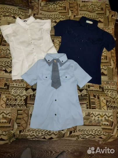 Блузки школьные для девочки