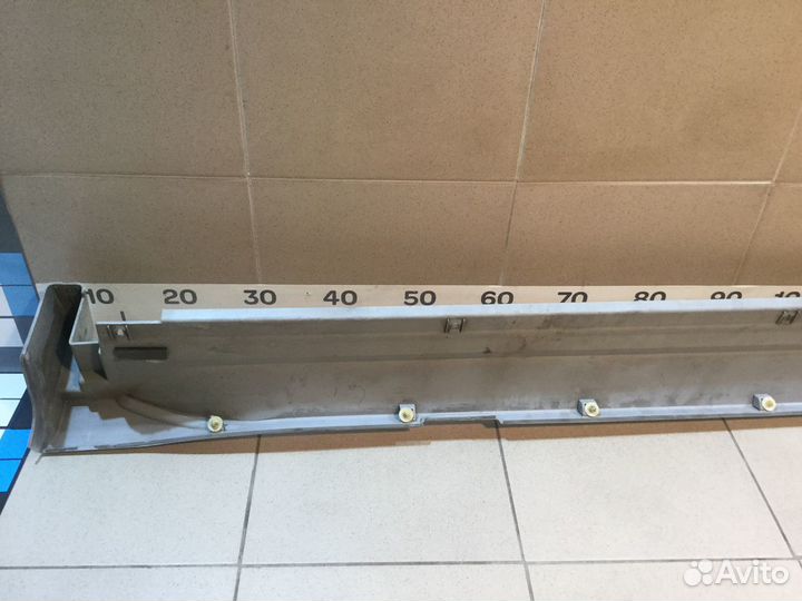 Накладка порога наружная Митсубиси Паджеро 3