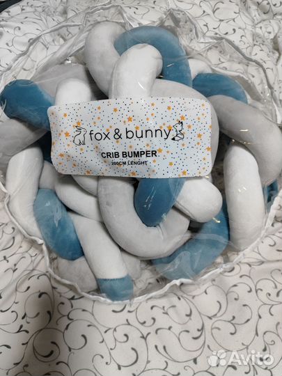 Бортики в кроватку новые