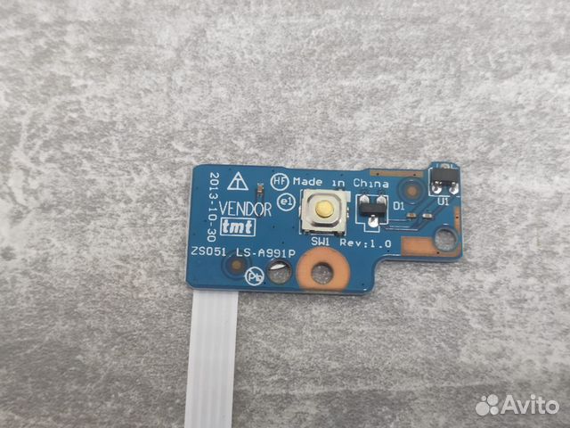 Кнопка включения HP 15-R LS-A991P