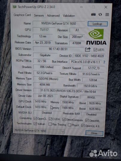 Компьютер Intel core i3 10100f/gtx 1650/16gb