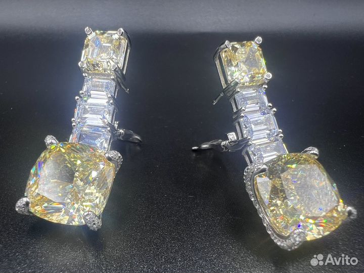 Серьги серебро 925 проба