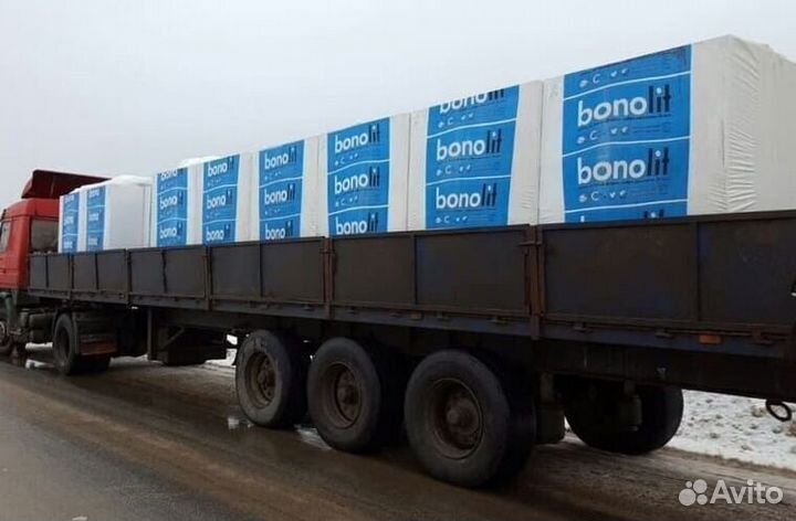 Блоки бонолит цена