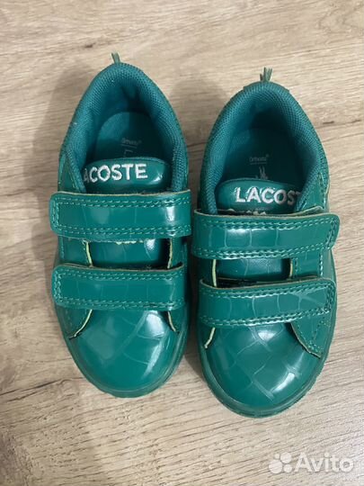 Кроссовки lacoste для детей 20р