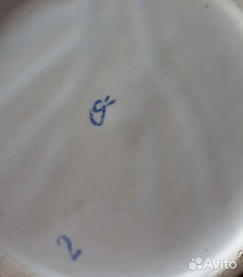 Винтажные кувшин и чайник, керамика, СССР