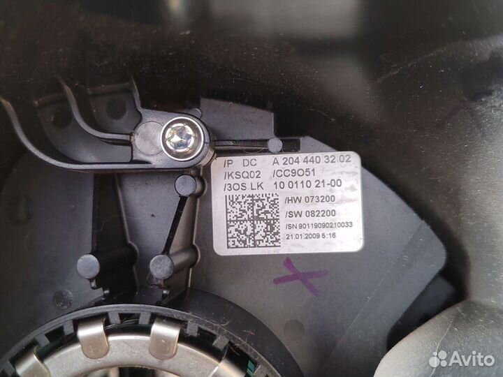 Mercedes 204 подрулевой переключатель а2044403202