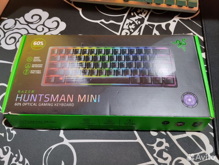 Кастом на клавиатуру Razer huntsman mini