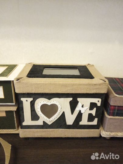 Подарочные коробочки, шкатулки ручной работы