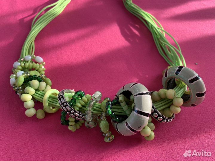 Бусы ожерелья колье женские куча всего