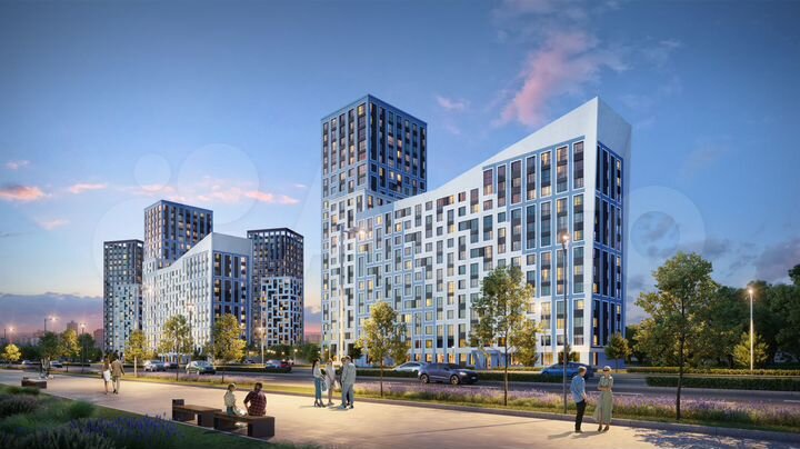 3-к. квартира, 68,7 м², 5/22 эт.