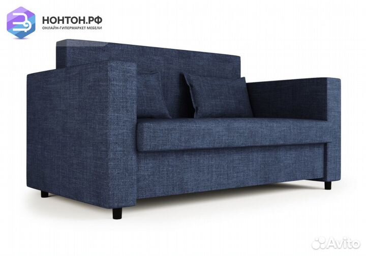 Диван еврокнижка Алекс 1 синий