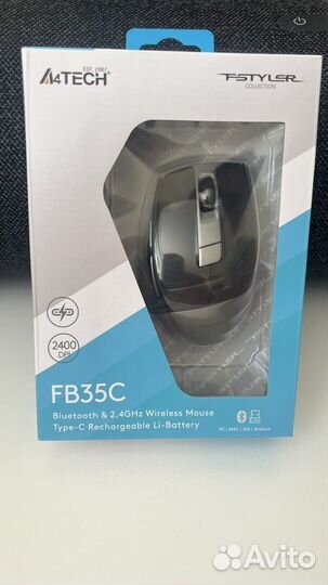 Мышь a4tech fstyler fb35c беспроводная