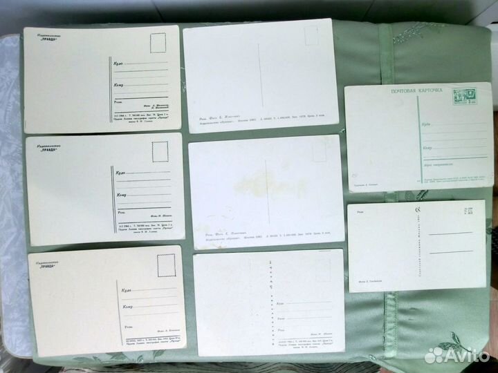 Открытки. 90-е годы хх века