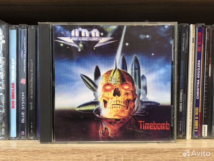 CDr диск самопал U.D.O. – Timebomb