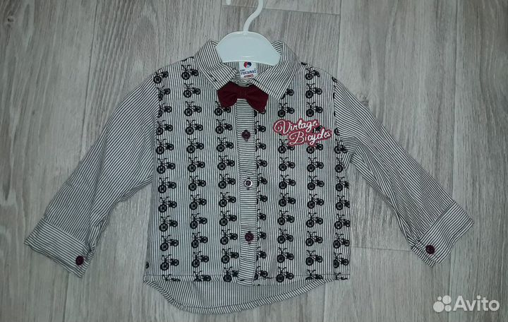 Рубашка с джинсами