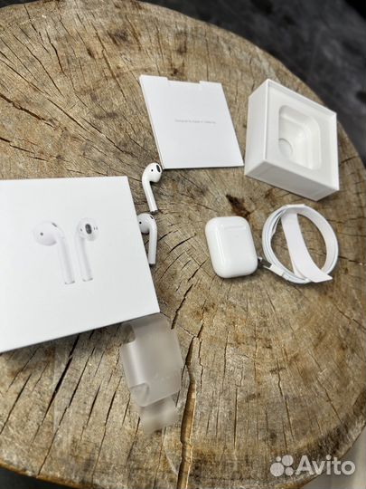 Airpods 2 lux беспроводные наушники