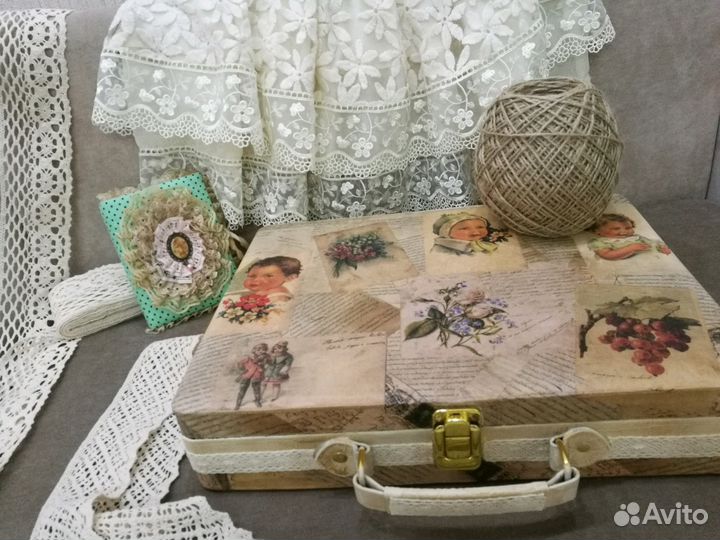 Реставрация, декор, чемоданы