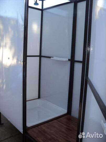 Душ для дачи.Кабина с раздевалкой