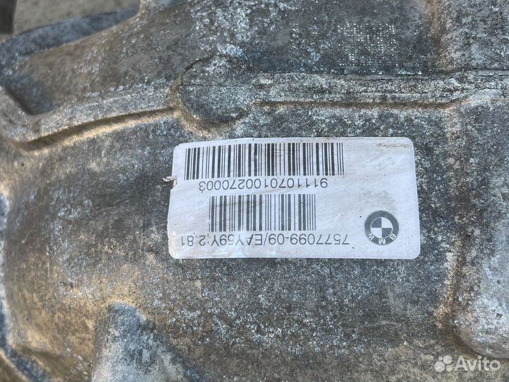 Редуктор заднего моста BMW 5 F10 2.81