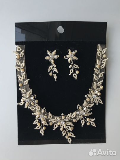 Свадебные ожерелье