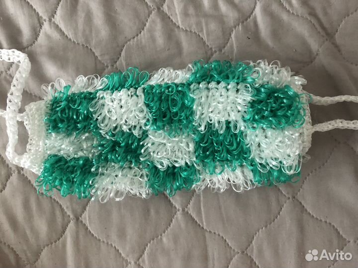 Мочалки ручной вязки