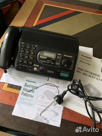 Телефон факс копир Panasonic KX-FT68 и KX-FT37