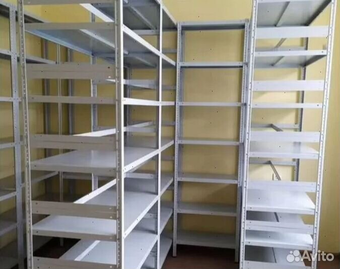 Стеллажи полочные 123