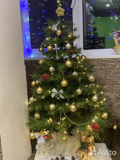 Шикарная красавица-елка,140 см