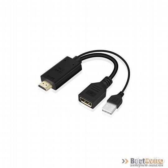Адаптер-переходник премиум KS-is hdmi M + USB Type