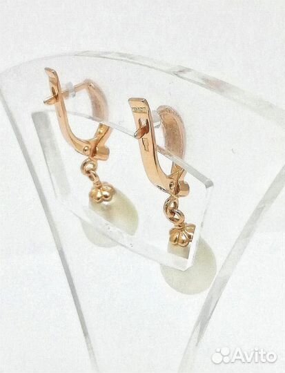 Золотые серьги дб401193-2 4,98г