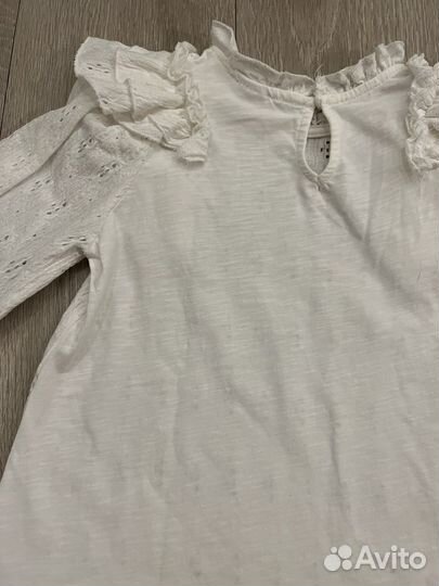 Блузка zara для девочки 7 лет