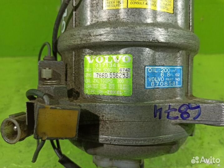 Компрессор кондиционера Volvo S70 2000