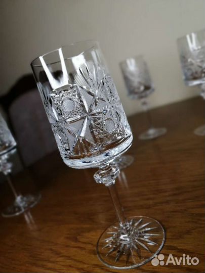 Хрустальные фужеры bogemia