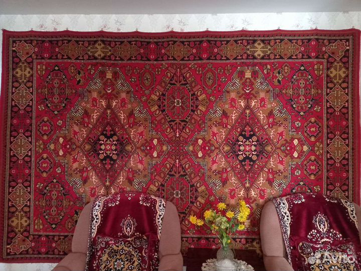 Шерстяные ковры СССР бу